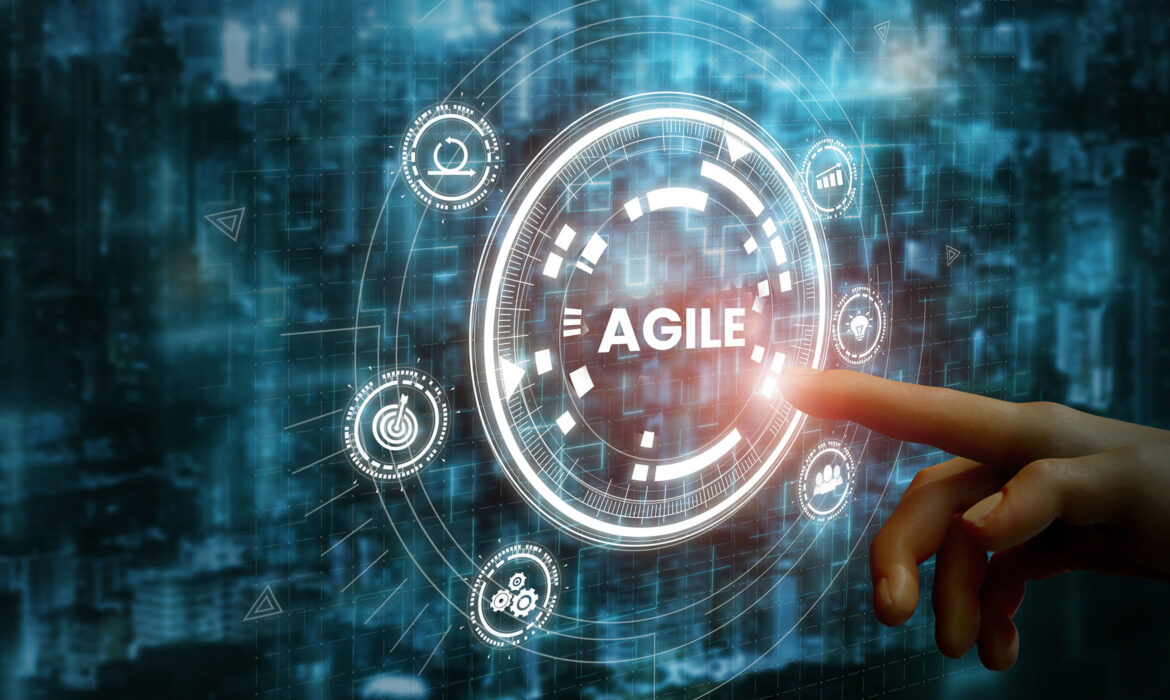 Méthodologie Edifitek : image avec effets pour présenter la méthode agile