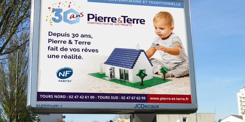 Affiche 4 par 3 Pierre et Terre