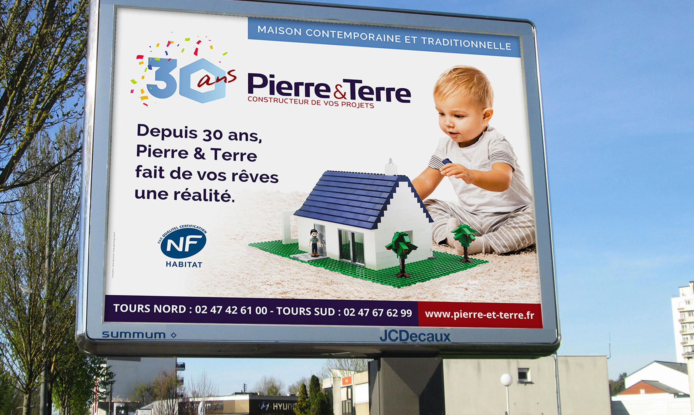 Affiche 4 par 3 Pierre et Terre